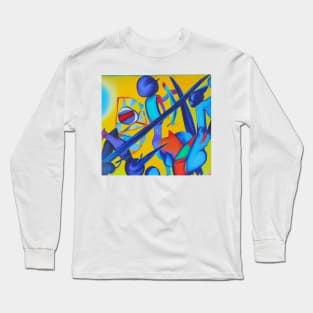 German expressionist painting about the future Long Sleeve T-Shirt